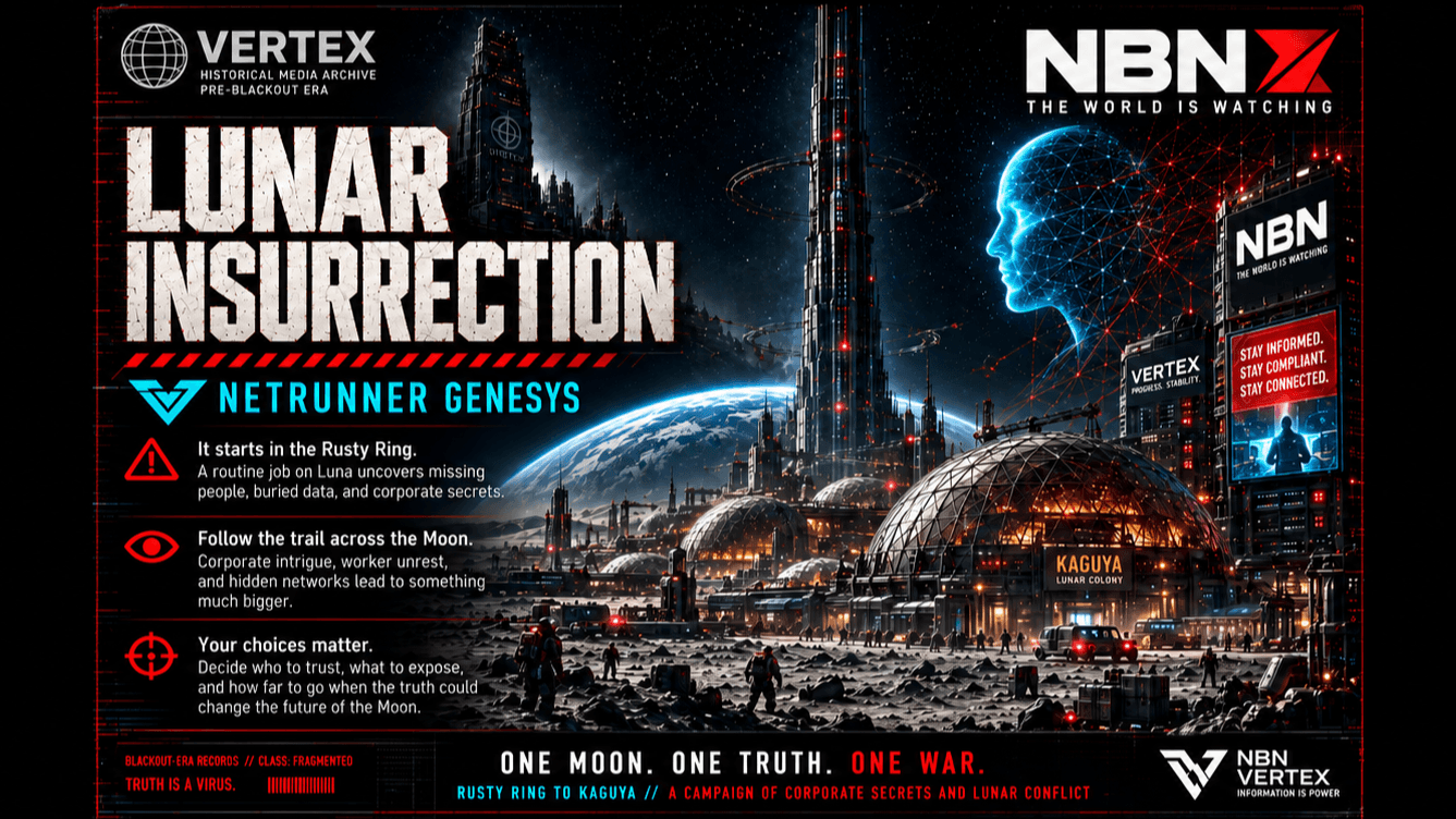 Netrunner Shadow Of Beanstalk: Lunar Insurrection