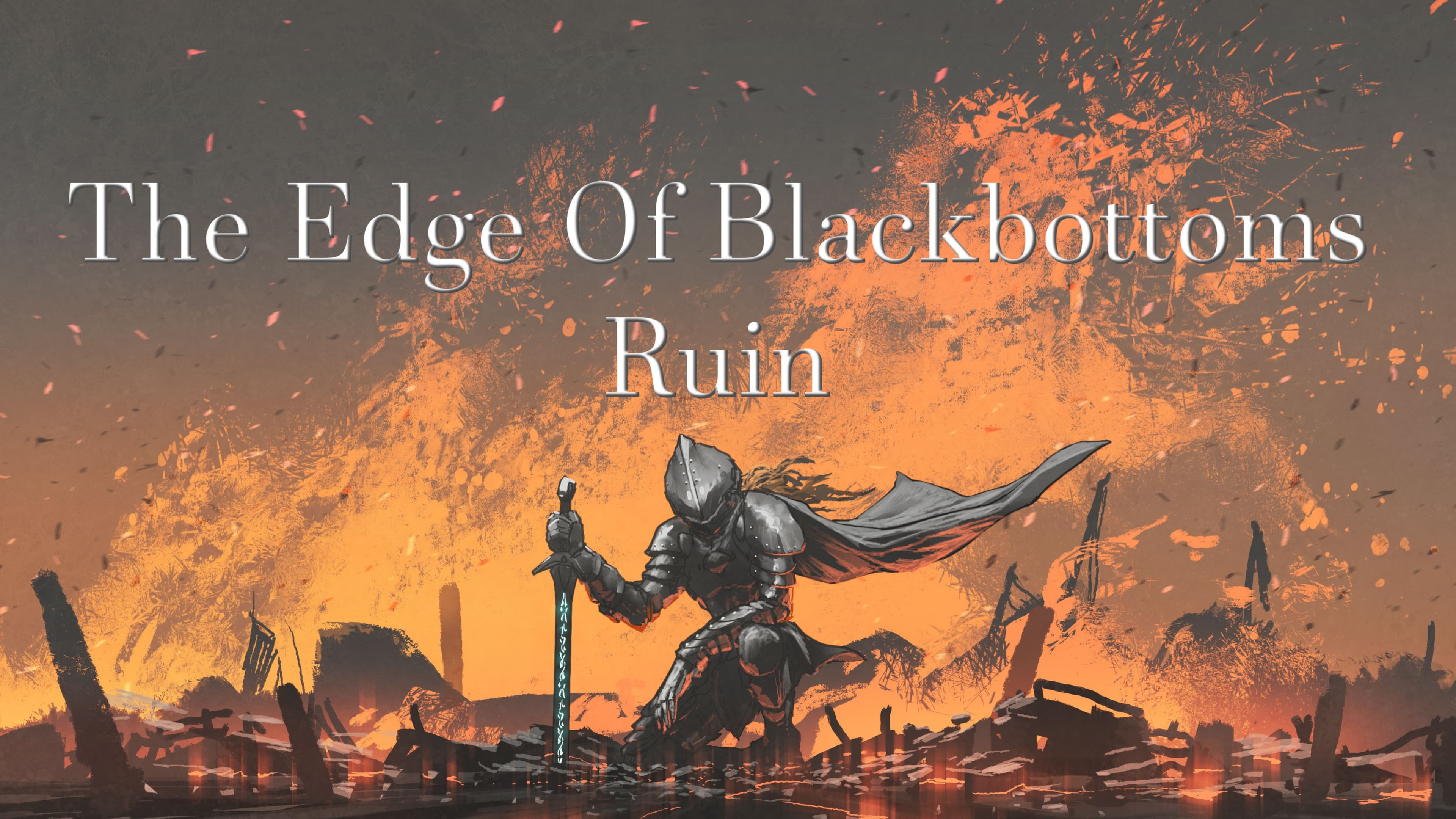 The Edge of Blackbottoms Ruin / ND + LGBTQ Welcome!