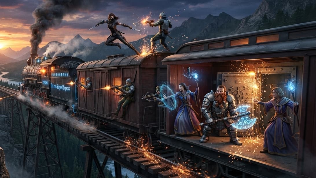The Train Job | A D&D One Shot