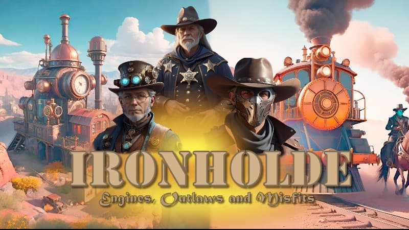 Ironholde: Engines, Outlaws and Misfits | An Original Western/Steampunk Campaign
