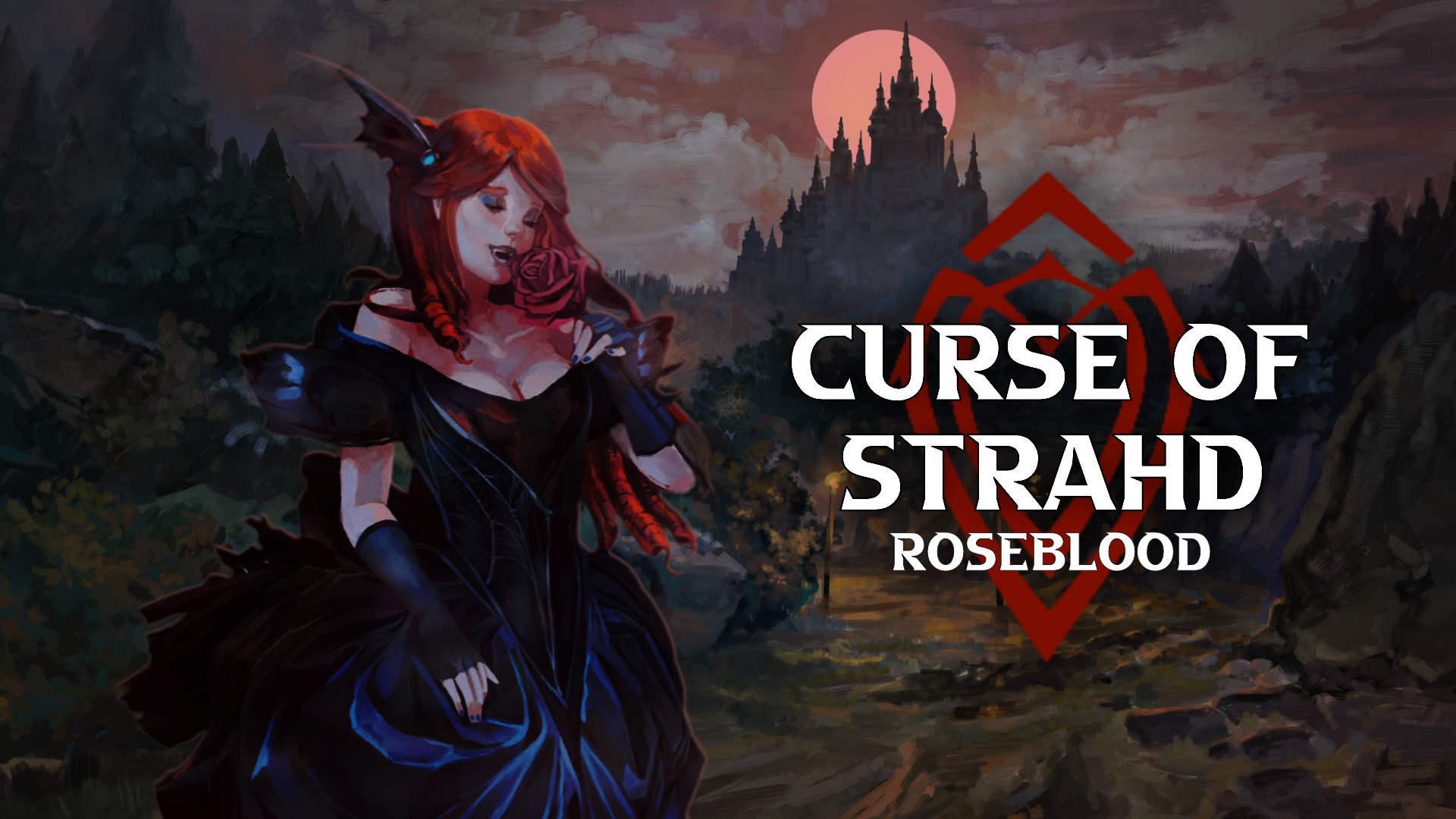 🥀 Curse of Strahd: Roseblood | Pathfinder 2e Gothic Horror Point-Crawl (🏳️‍🌈-Friendly)