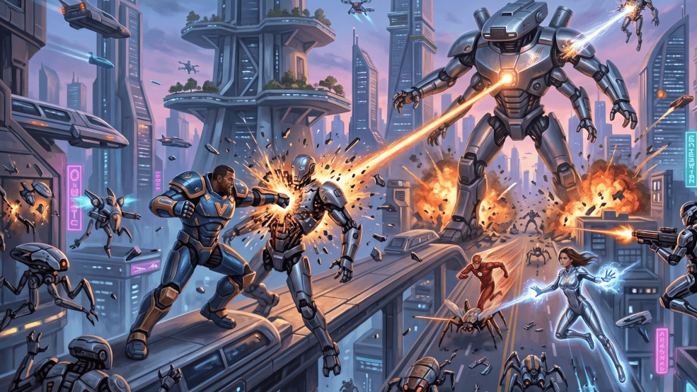 Heroes of the future: 2090