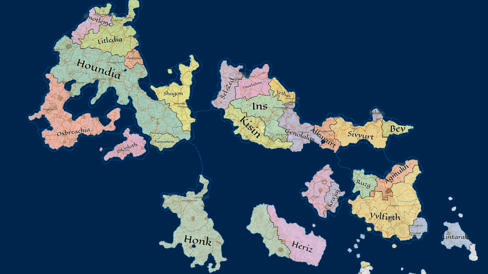 Island Life - a homebrew world of discovery in tropical islands