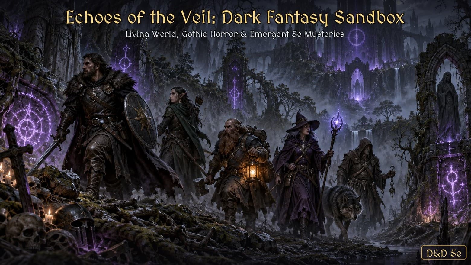 Echoes of the Veil: Dark Fantasy Sandbox & Gothic Mystery