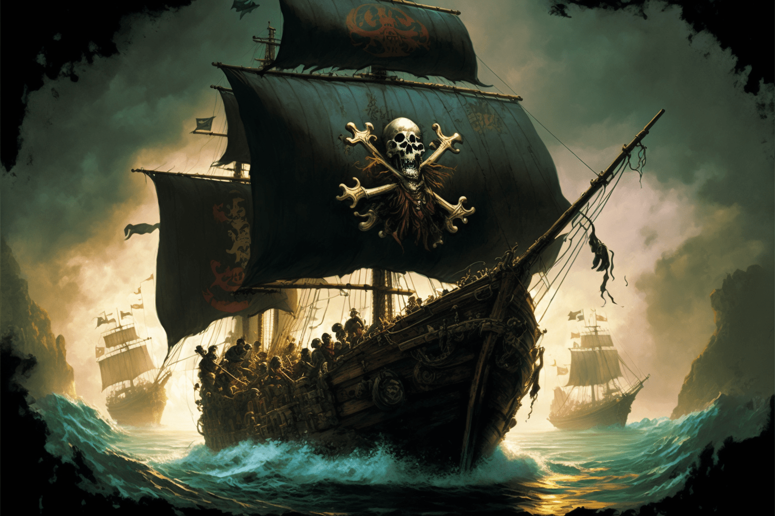 The Daring Pirates of the Seven Seas
