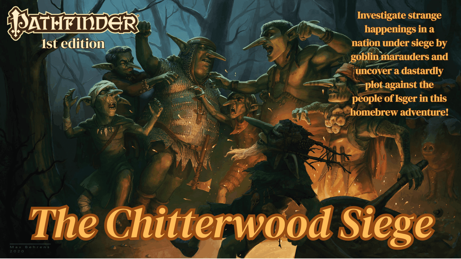 Join Pathfinder - Isger: The Chitterwood Siege - Roll20 - Pathfinder 1e ...