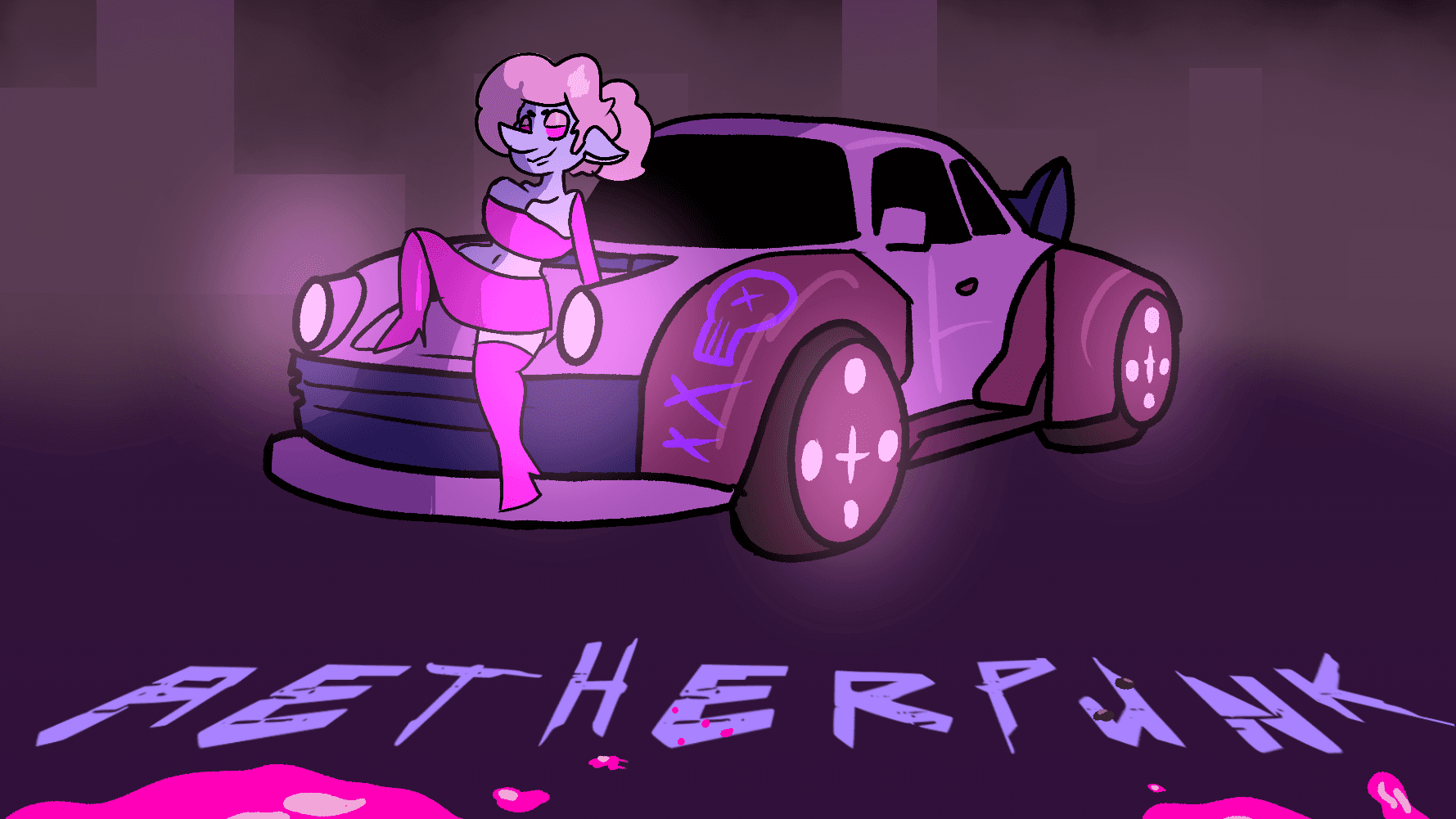 AETHERPUNK!! Edgerunning in a Fantasy's Post Apocalypse