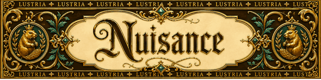 Nuisance banner