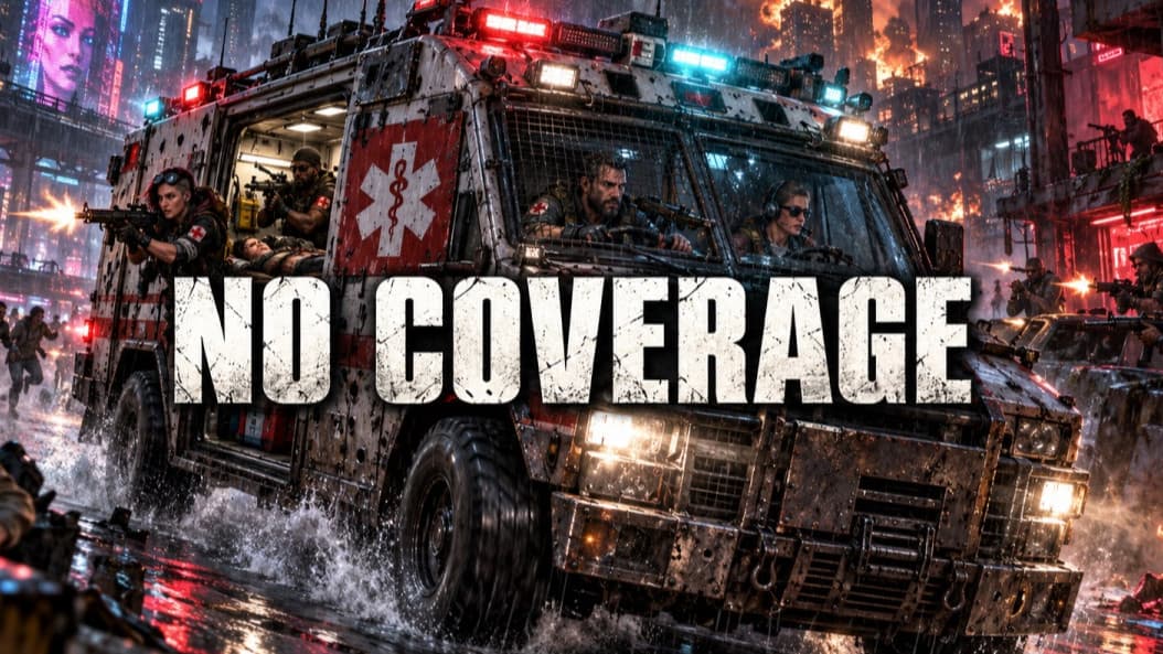NO COVERAGE | Cyberpunk RED Trauma Team Campaign