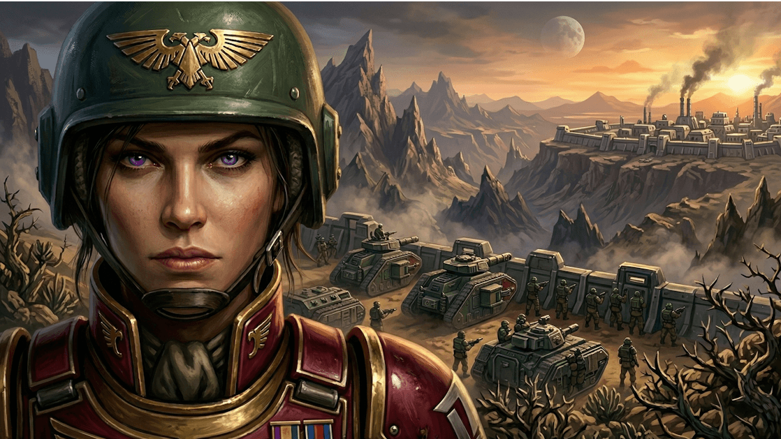 Wrath & Glory: Blood and Plasteel of The Forgotten Front