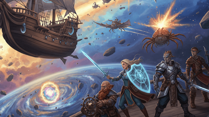 From Cadets to Cosmos: The Light of Xaryxis Saga | Spelljammer