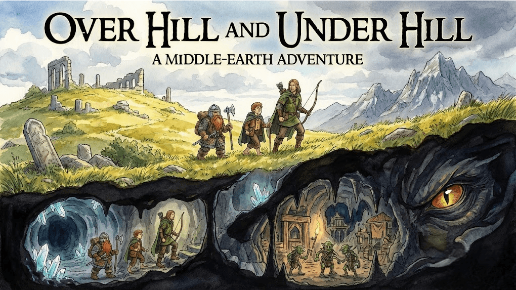 Over Hill and Under Hill - Beginner Friendly!