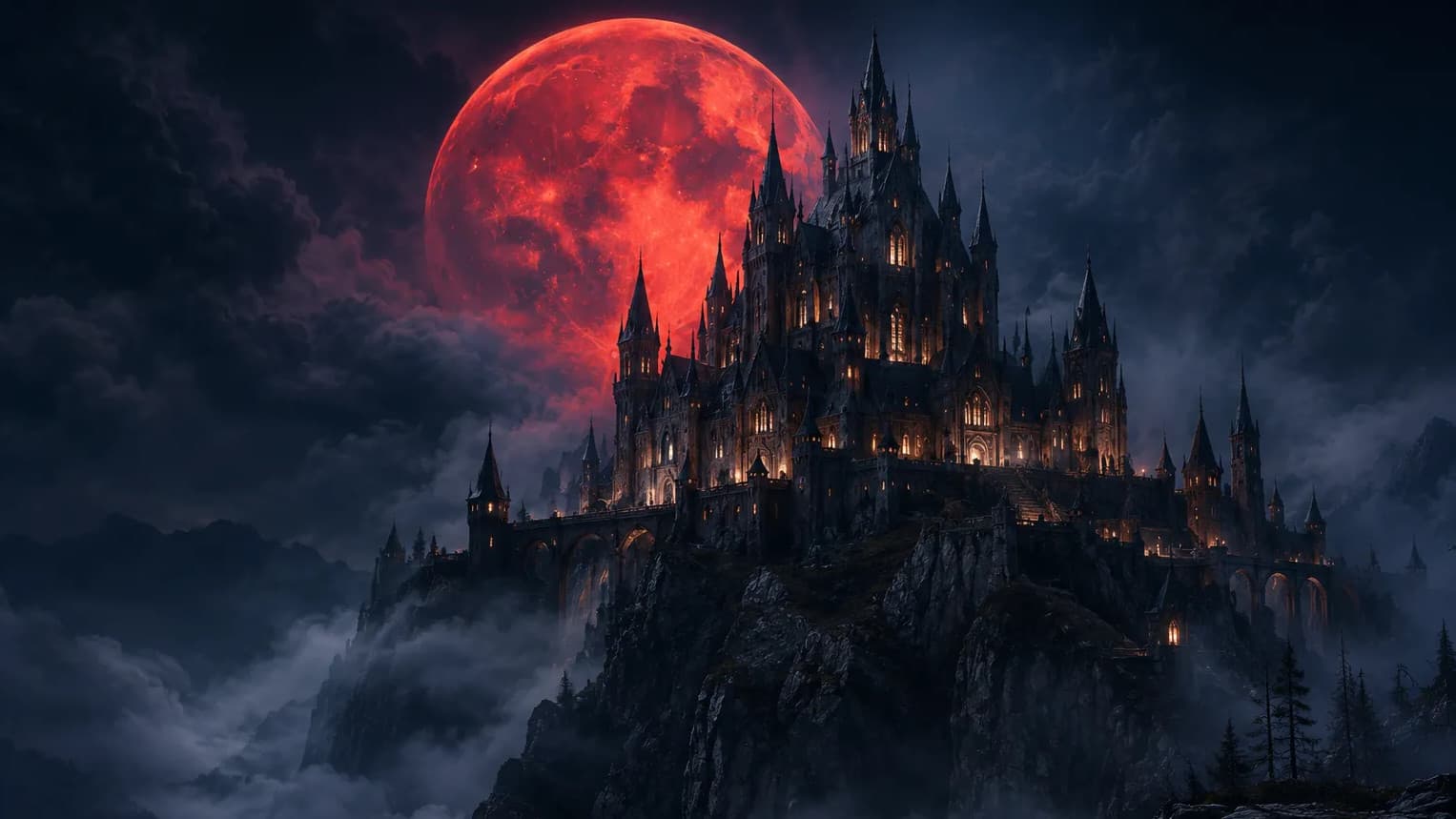 The Blood Moon Rises Over Barovia - Curse of Strahd