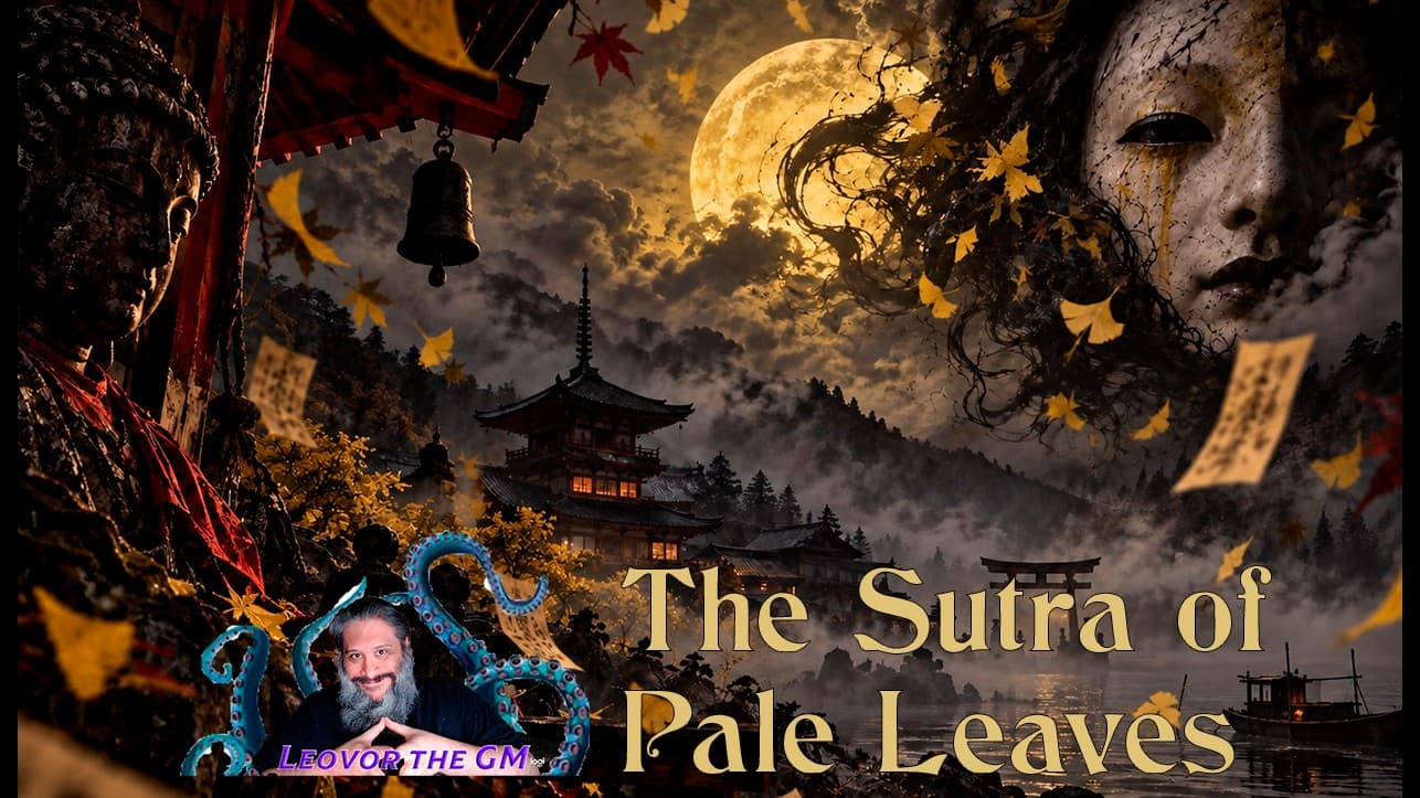 The Sutra of Pale Leaves | King in Yellow Horror in 1980s Japan