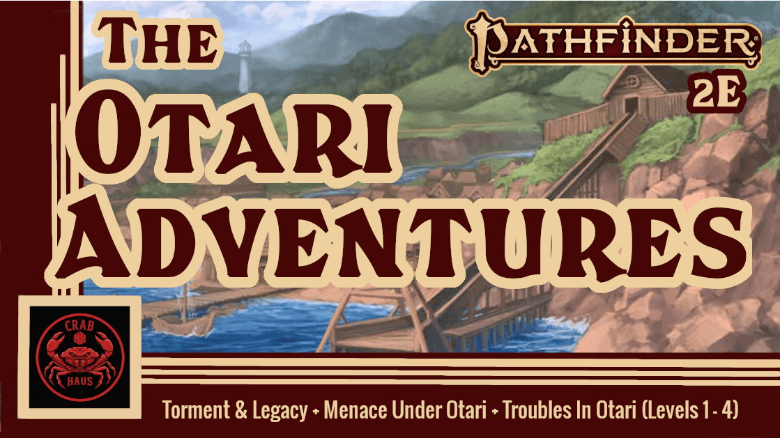 So Begins YOUR PF2E Journey!|Levels 1-4|Hard OR Story Mode