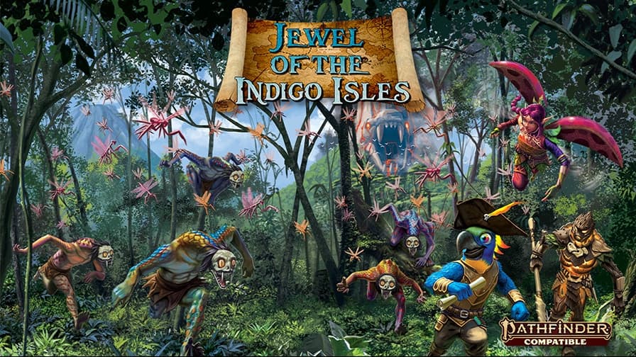 Jewel of the Indigo Isles! Learn to play PF2E | Newbie Friendly