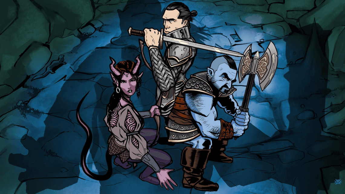 Learn to Play Dungeons & Dragons in the Caves of Chaos