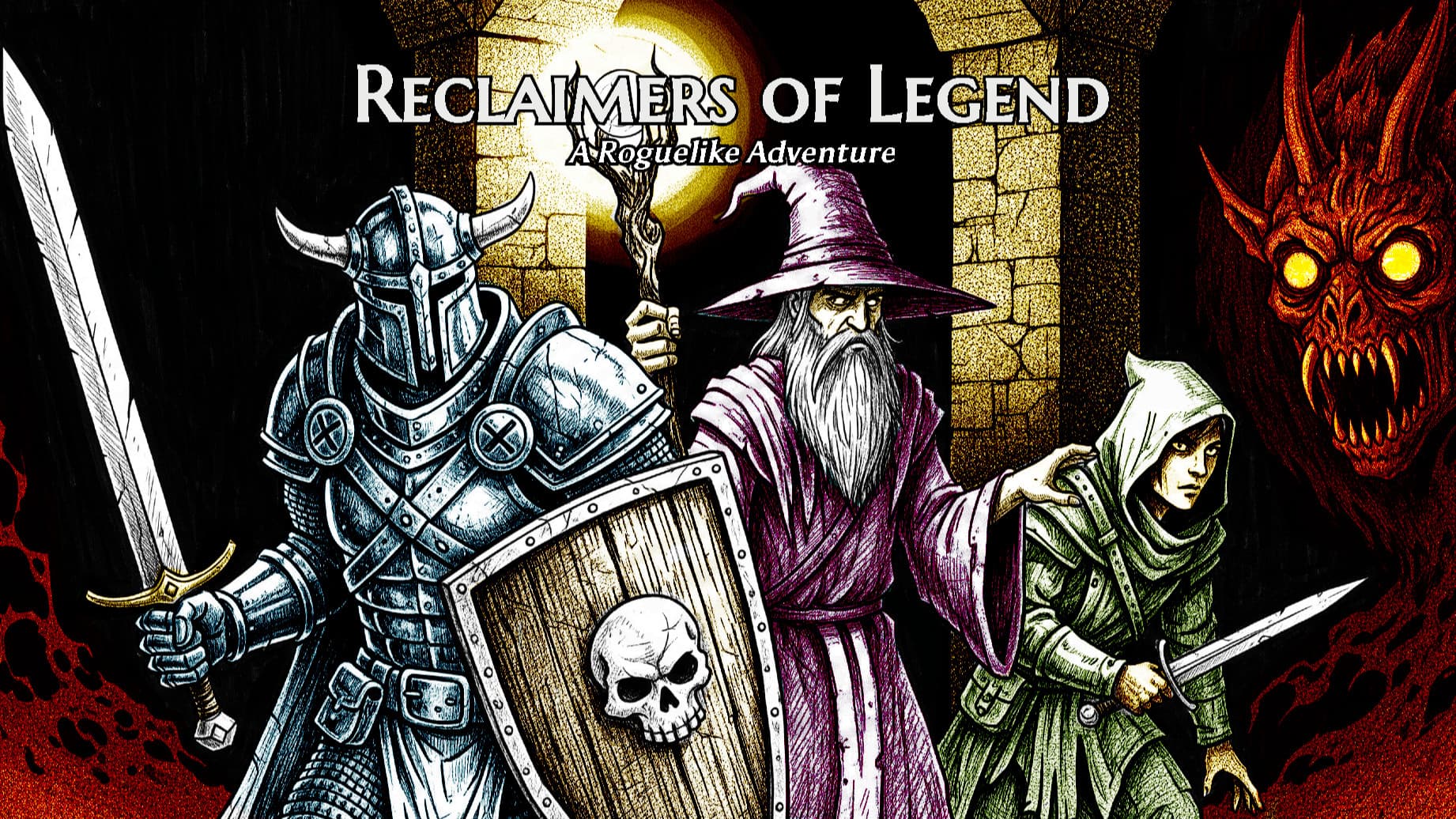 Reclaimers of Legend: A Roguelike Adventure