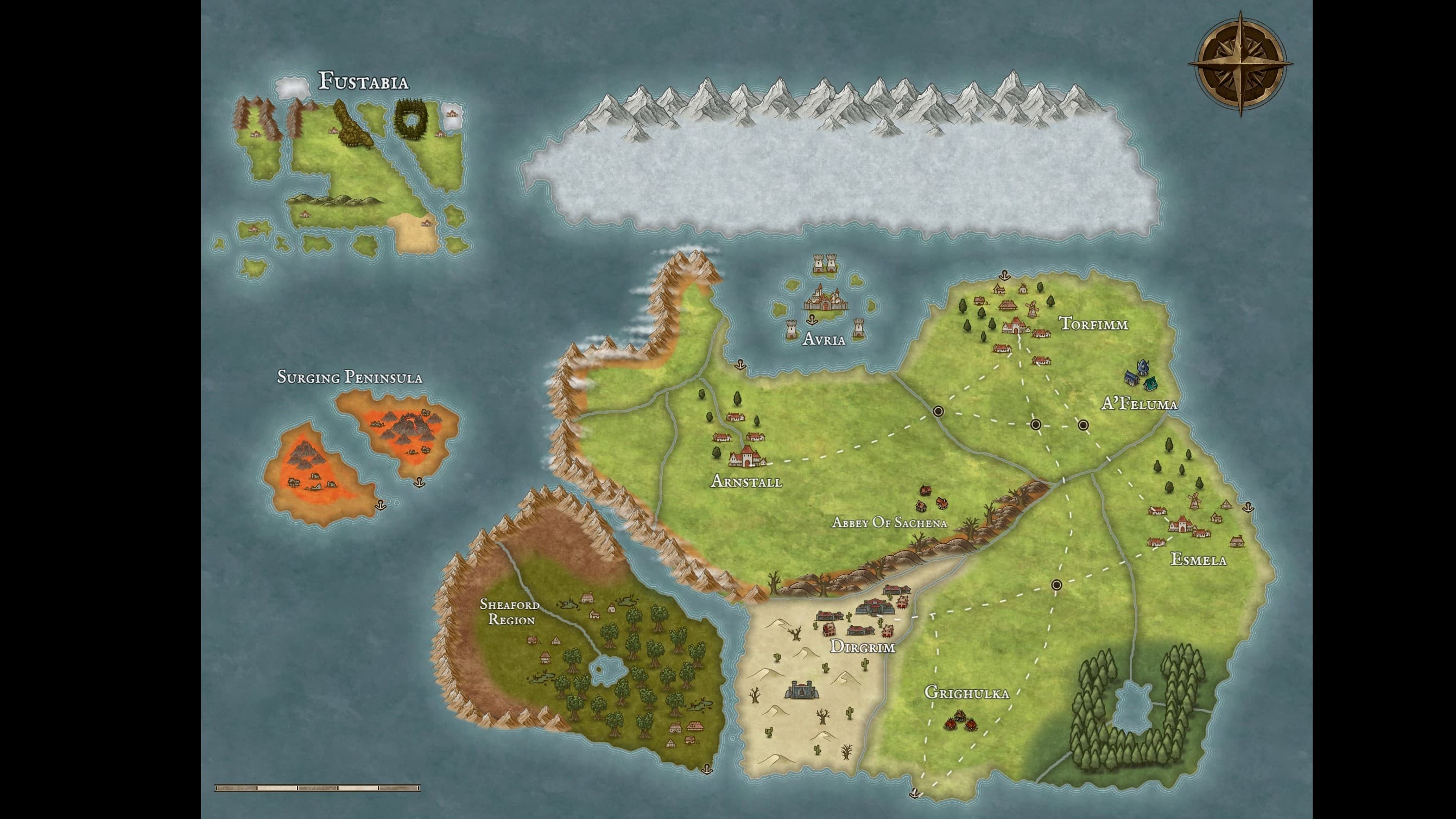 Obynem's undiscovered waters