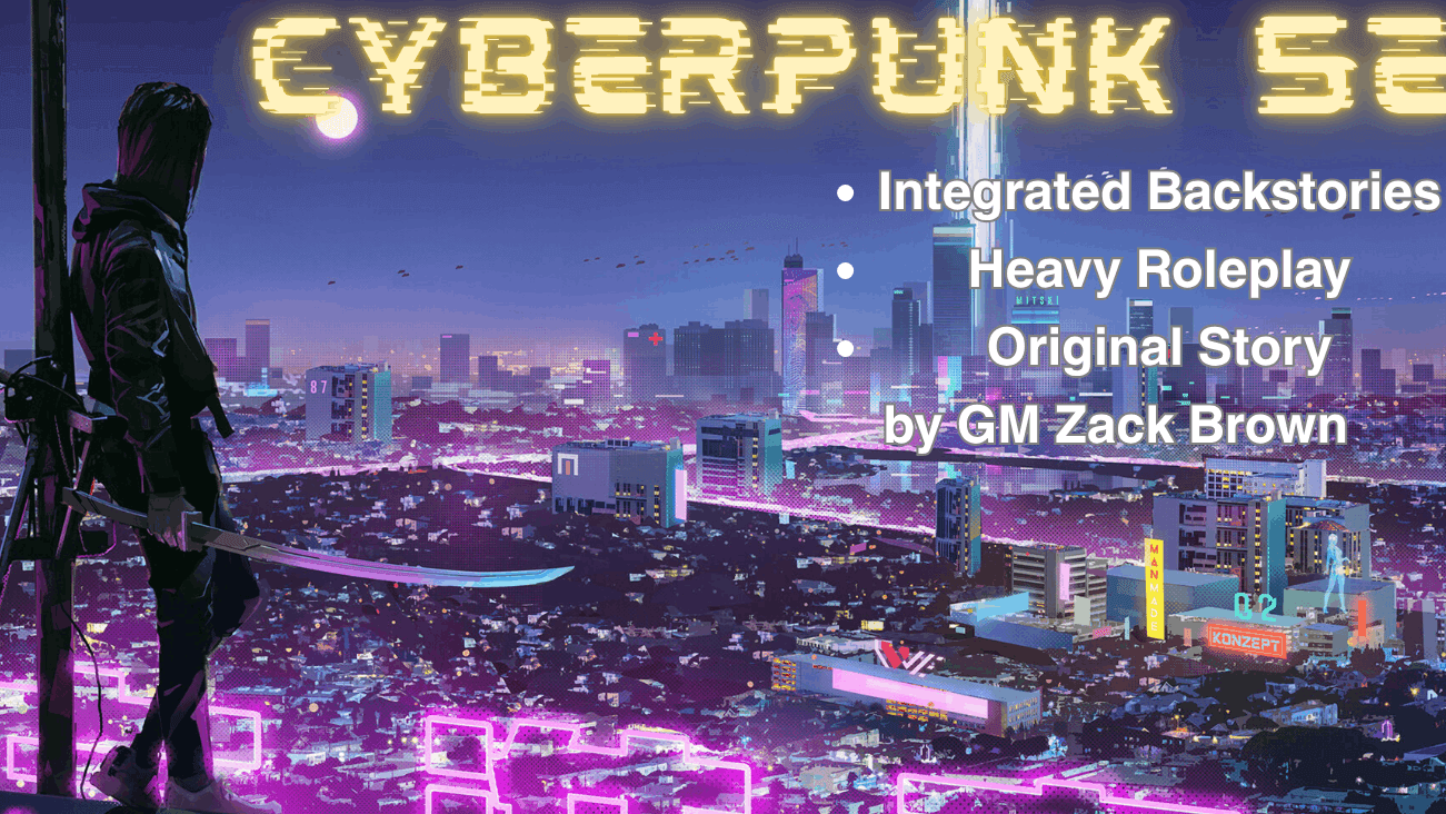 5e and Cyberpunk Hybrid|| Foundry || Cyberpunk Inspired