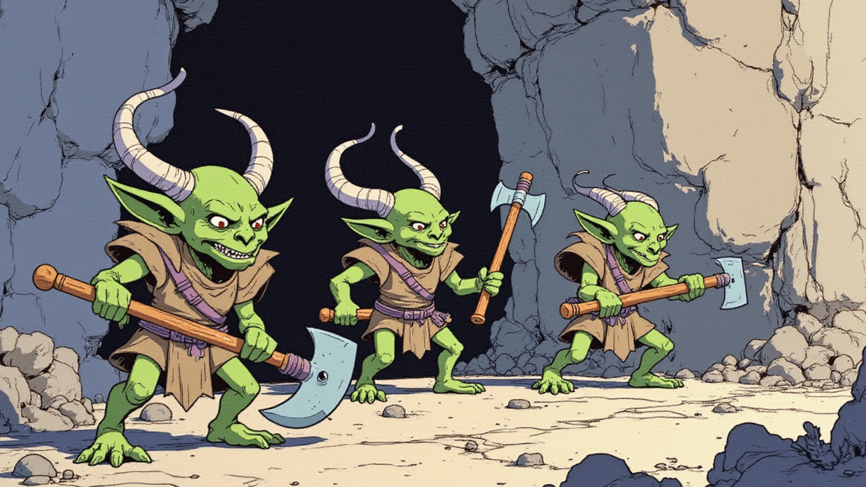 Learn to Play D&D: Lost Mine of Phandelver - Oh no! Goblins!