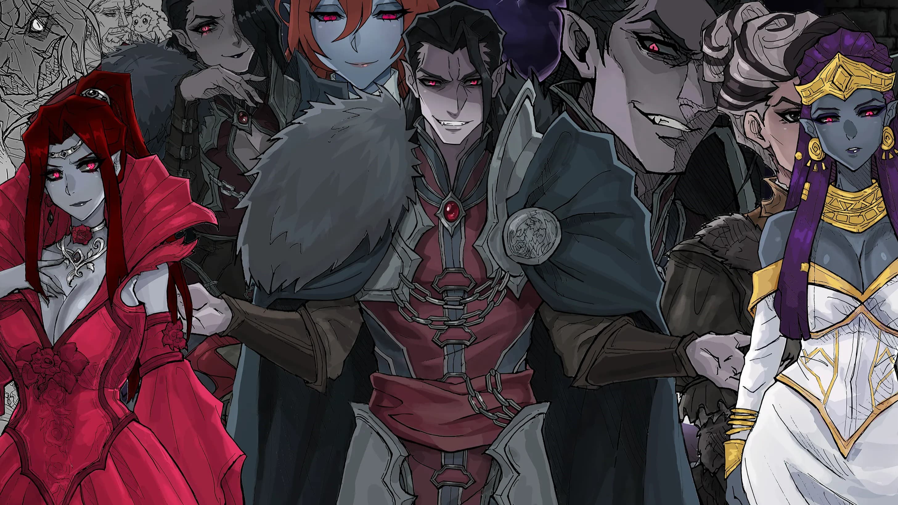 Life is a curse - [Prologues - Curse of Strahd - Free Art]