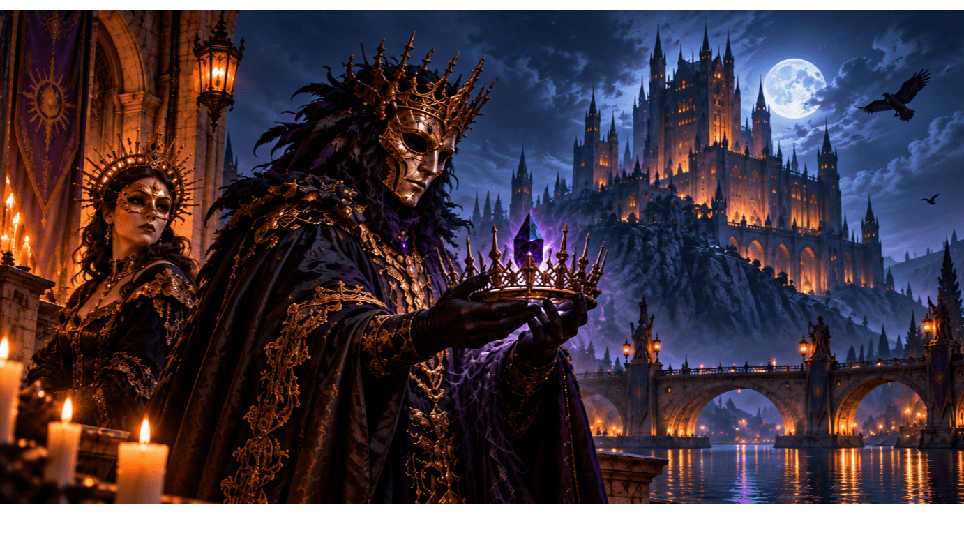 The Witching Crown | Halloween Masquerade Mystery