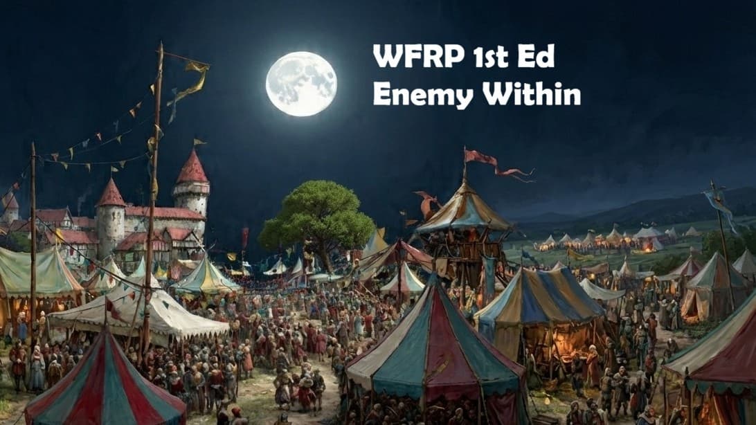 Enemy in Shadows - Old School TEW 1st Ed