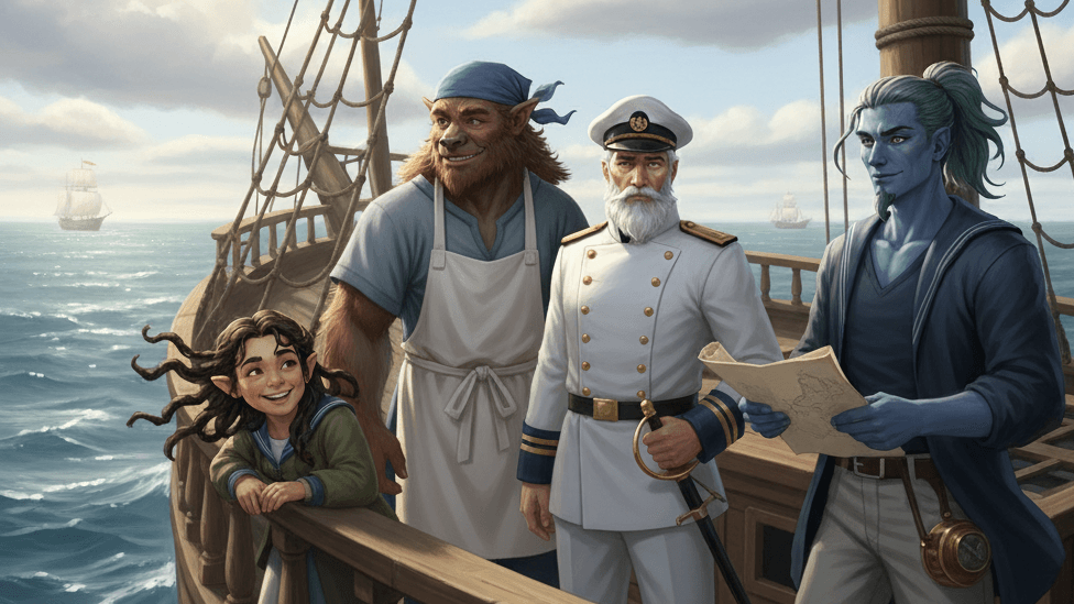 Nautical Wonders; 8-shot mini campaign on the Ocean