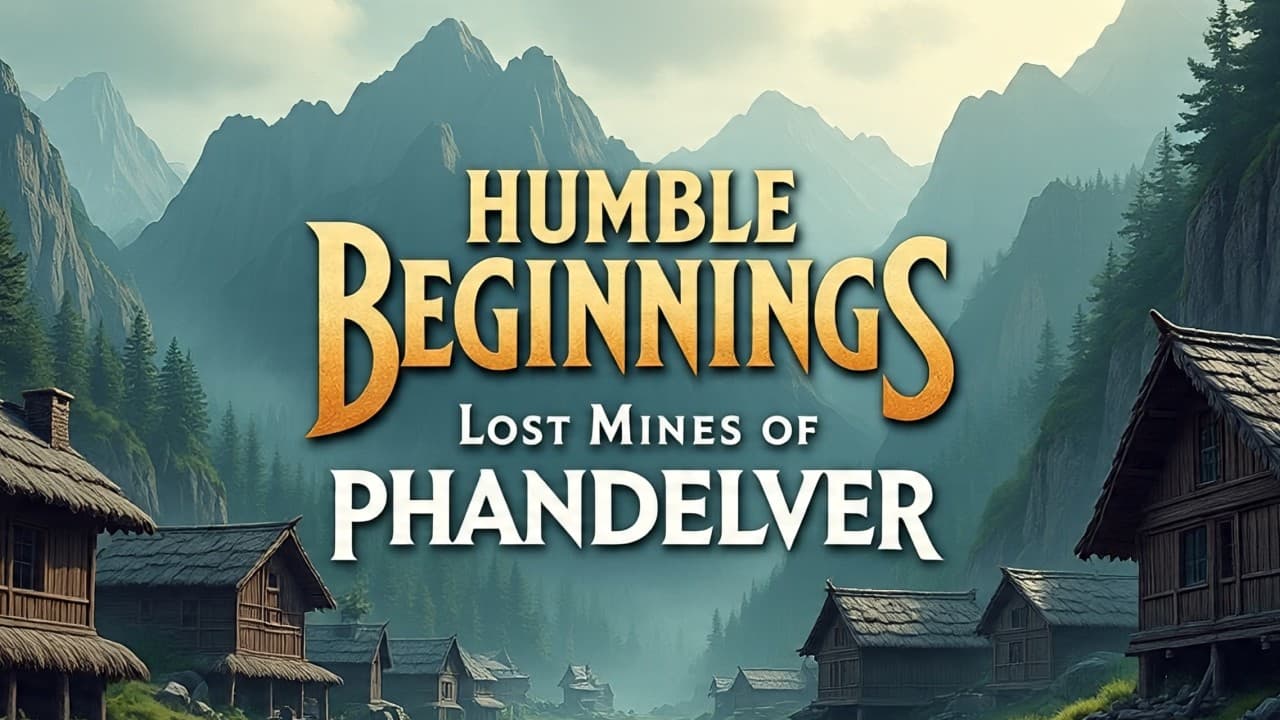 Humble Beginnings: Lost Mines of Phandelver (Free Session 0)