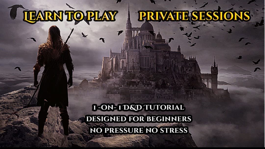 [Private] 1 on 1 D&D Tutorial (Pt. 1: Horse Hunt)