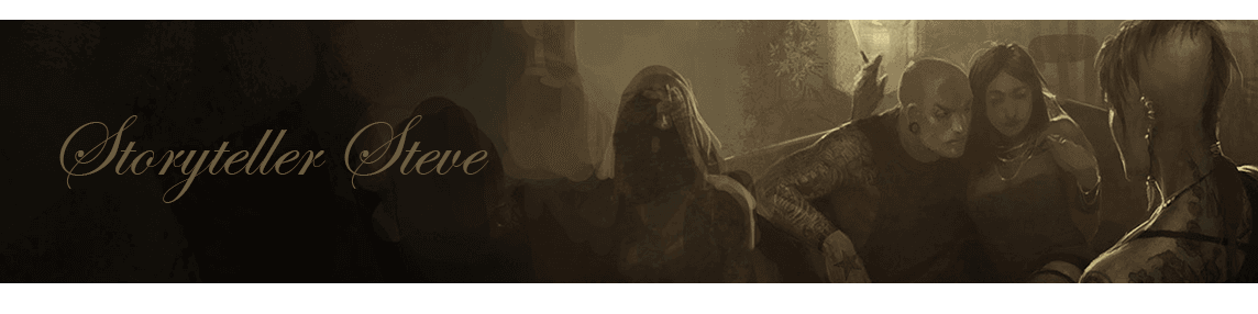 Storyteller Steve (Vancouver by Night) banner