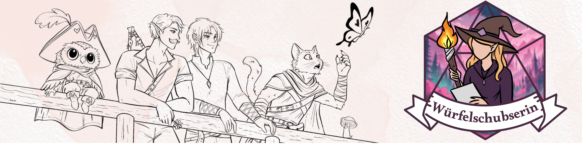 Würfelschubserin Alex banner
