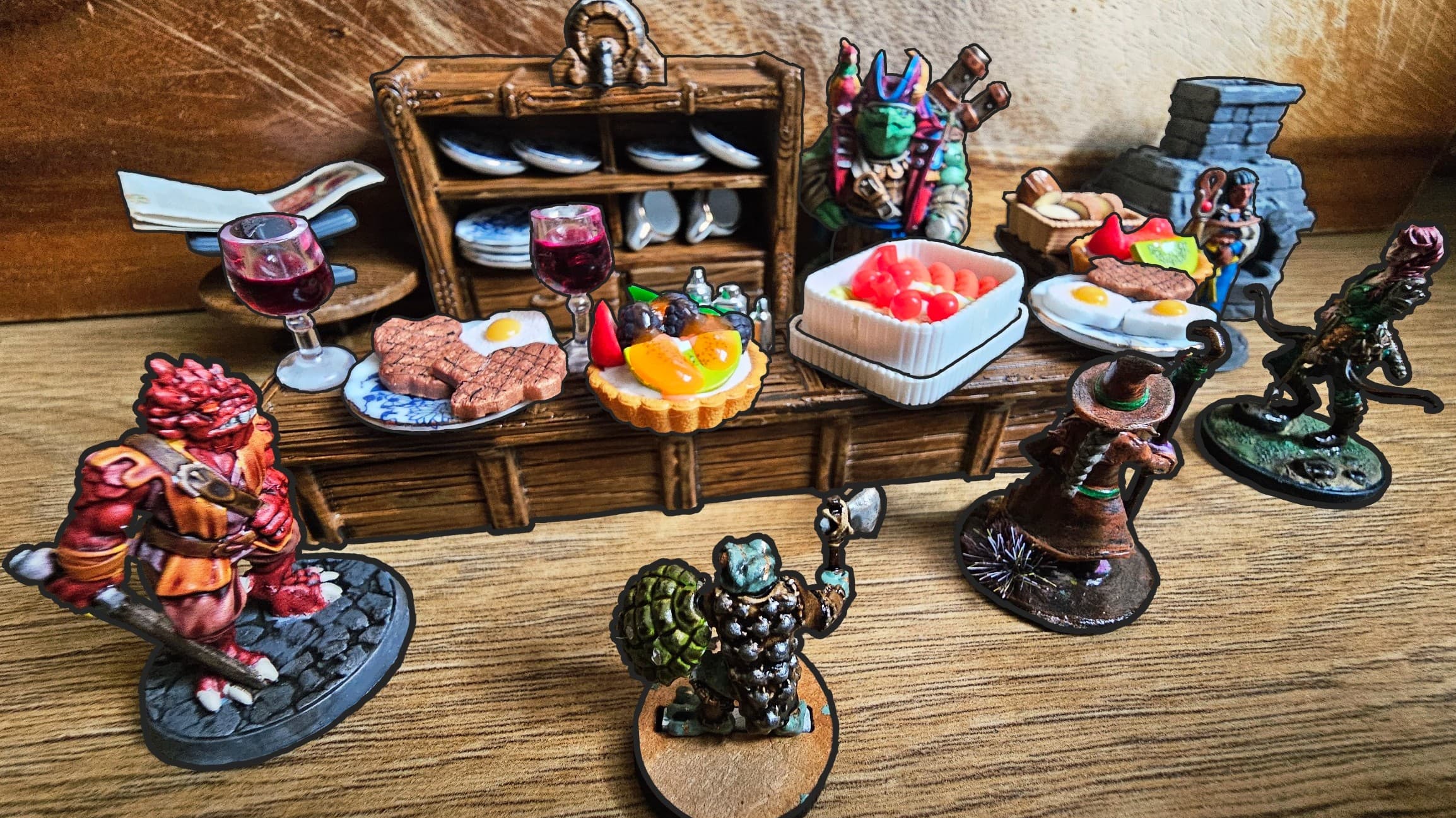 Beast Feast: Hunting & Cooking, Friendship, Survival, Heroes.