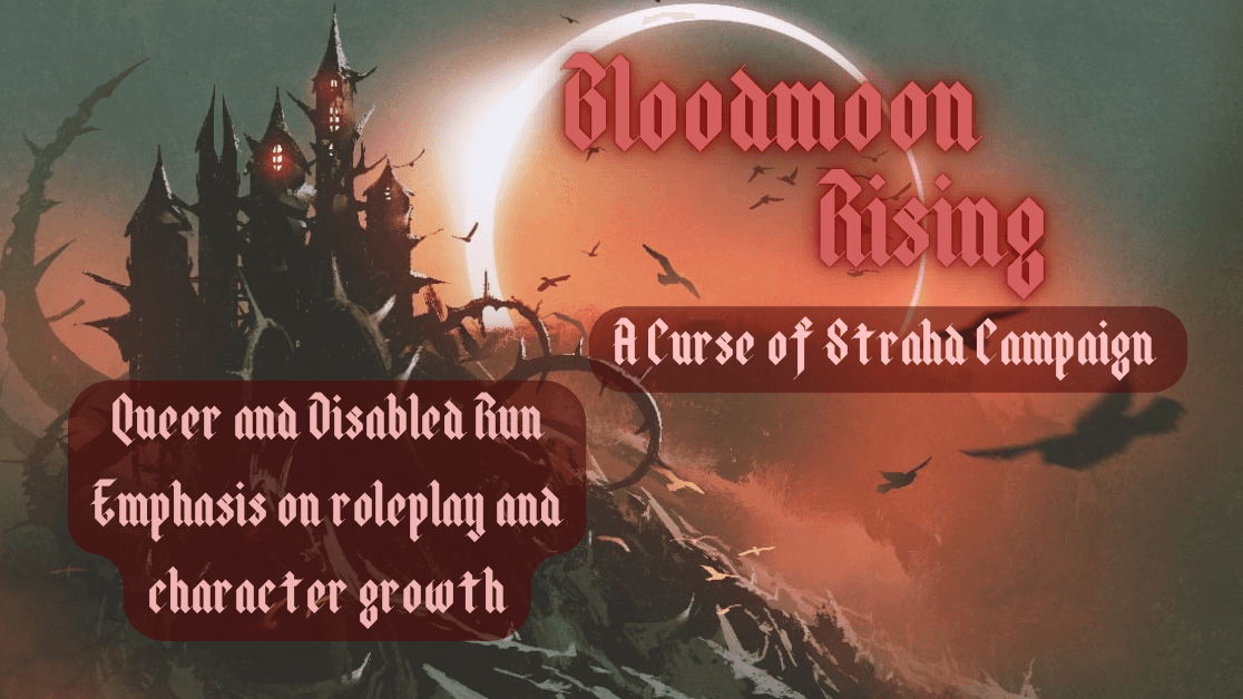 Bloodmoon Rising: COS as run by a true witch! 🏳️‍⚧️🏳️‍🌈⚧️♿️