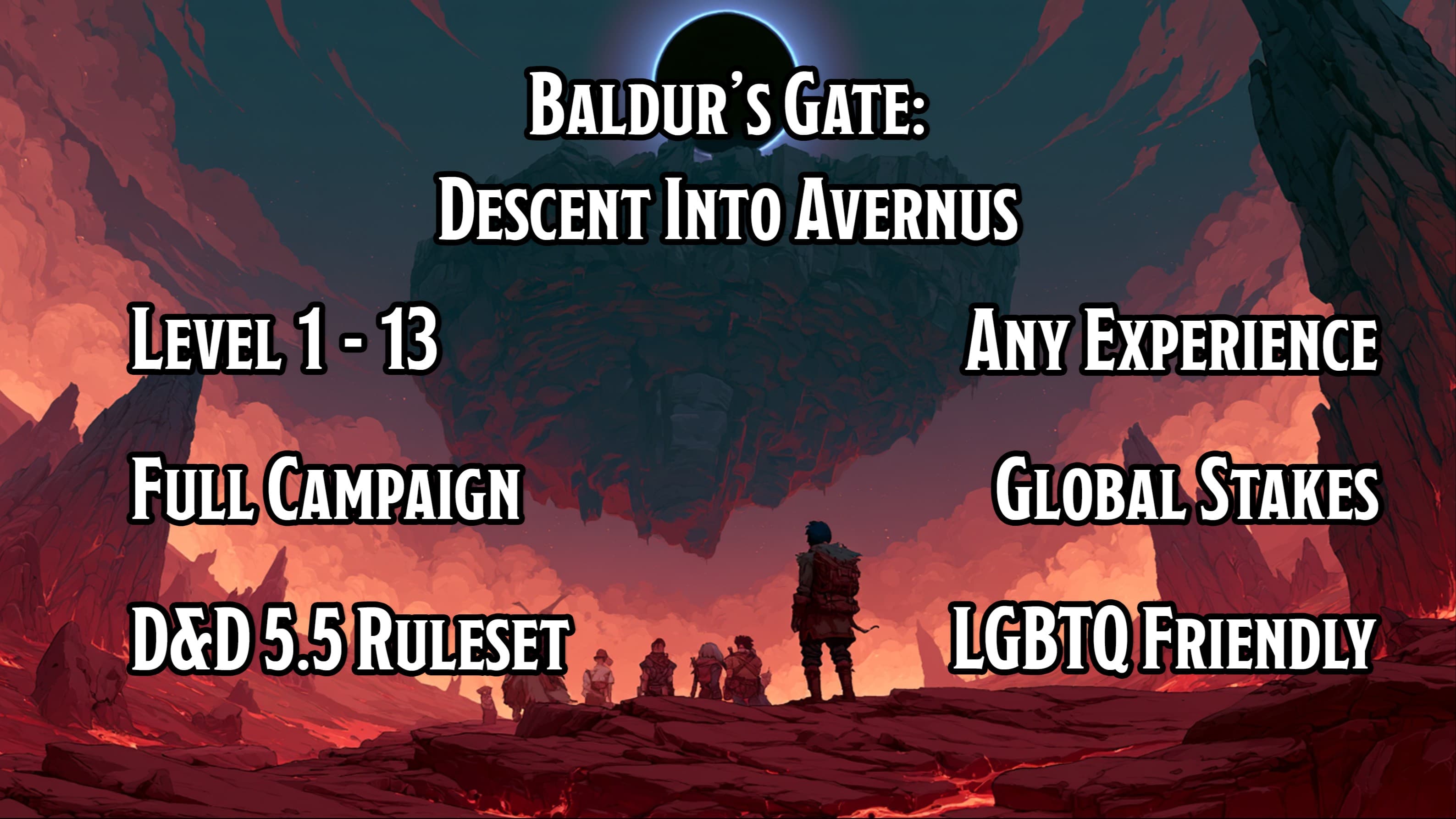 Baldur's Gate: Descent Into Avernus |2024| Session 0 Free| 1-13