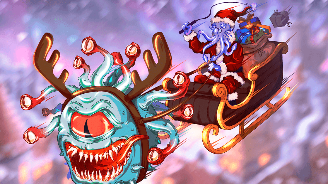 [Lvl 8] Slay The Mind Flayer Santa (BIMPOC/🏳️‍🌈Friendly)