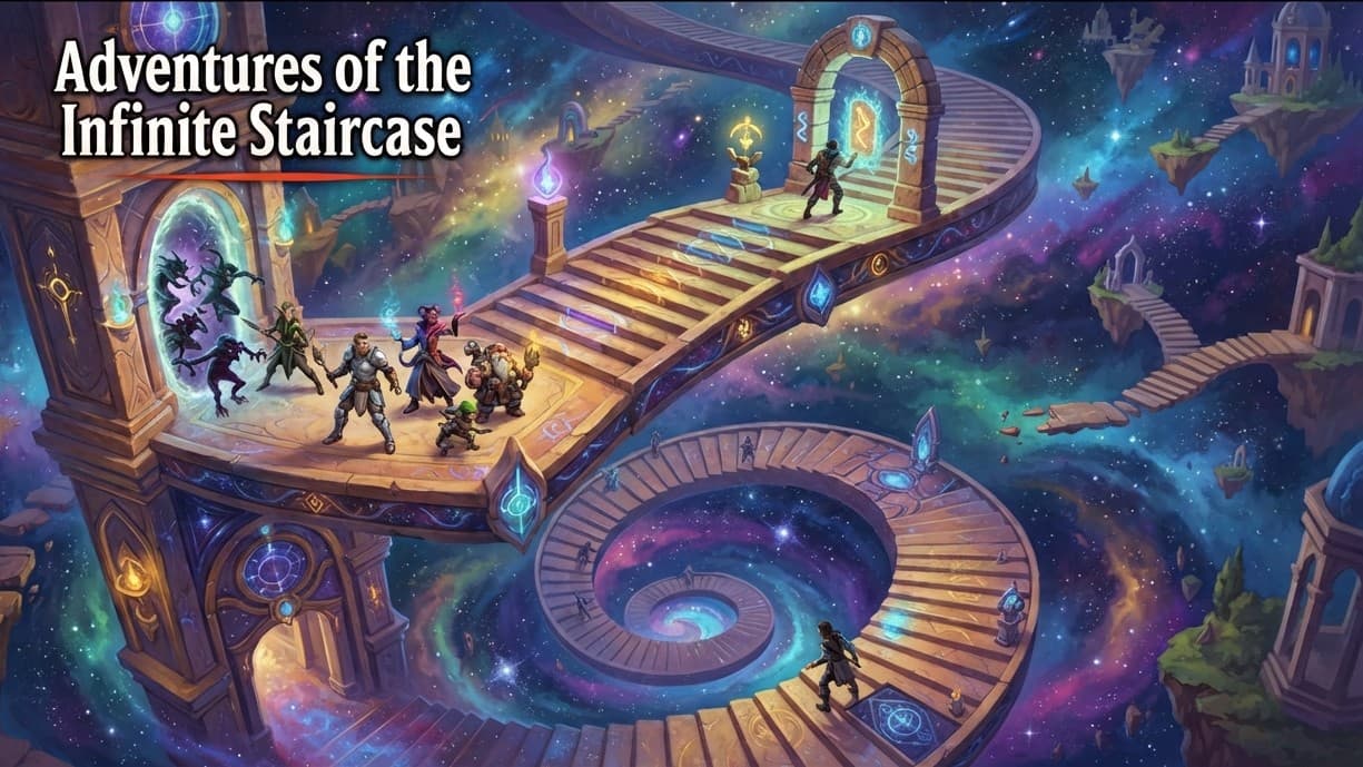 The Grand Adventure of the Infinite Staircase - 5.5E Campaign