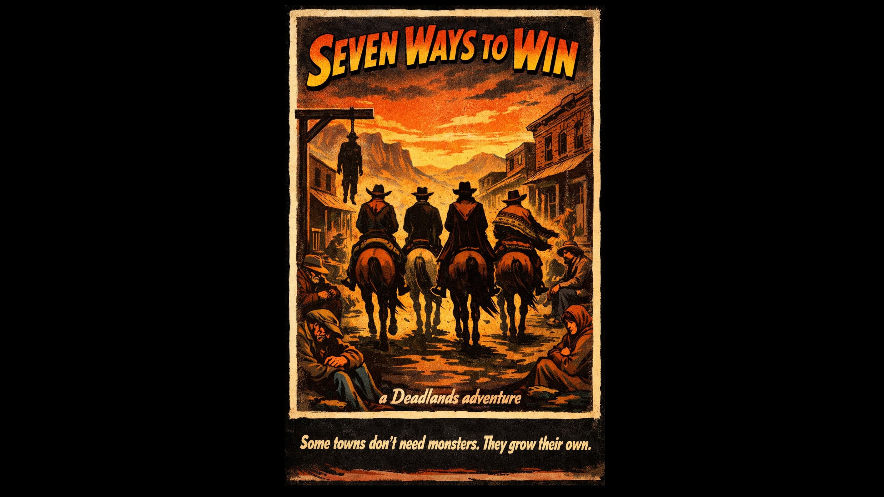 Seven Ways to Win - Deadlands (swade) new players welcome