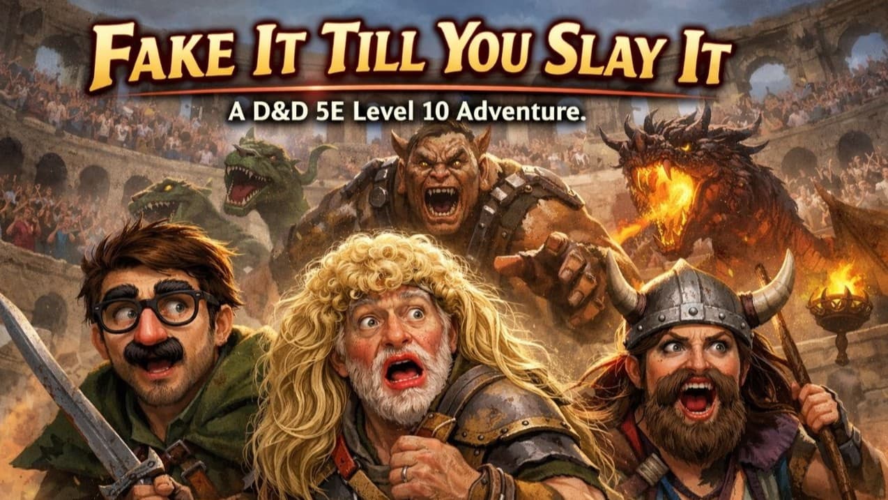 D&D 5E One-Shot | Fake It Till You Slay It | Beginner Friendly