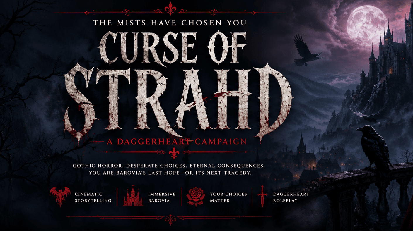 Curse of Strahd / Beginner Freindly/ Gothic horror