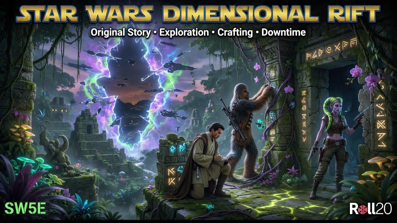Star Wars: Dimensional Rift | Open World SW5E Campaign to Lv. 20