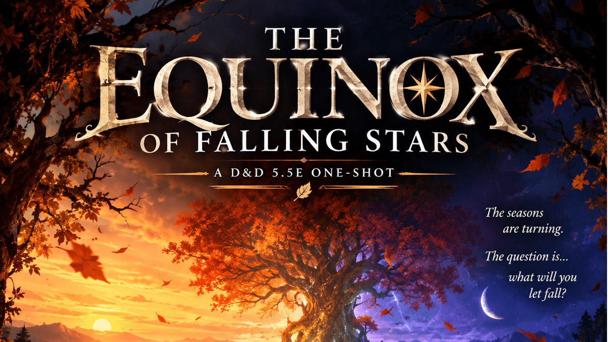 The Equinox of Falling Stars | D&D 5.5e Autumn Fey Horror One