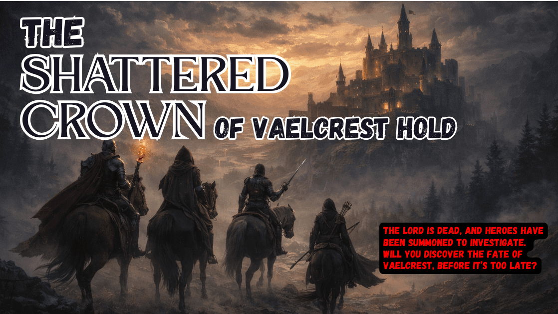 The Shattered Crown of Vaelcrest Hold | Pure TOTM D&D 5E