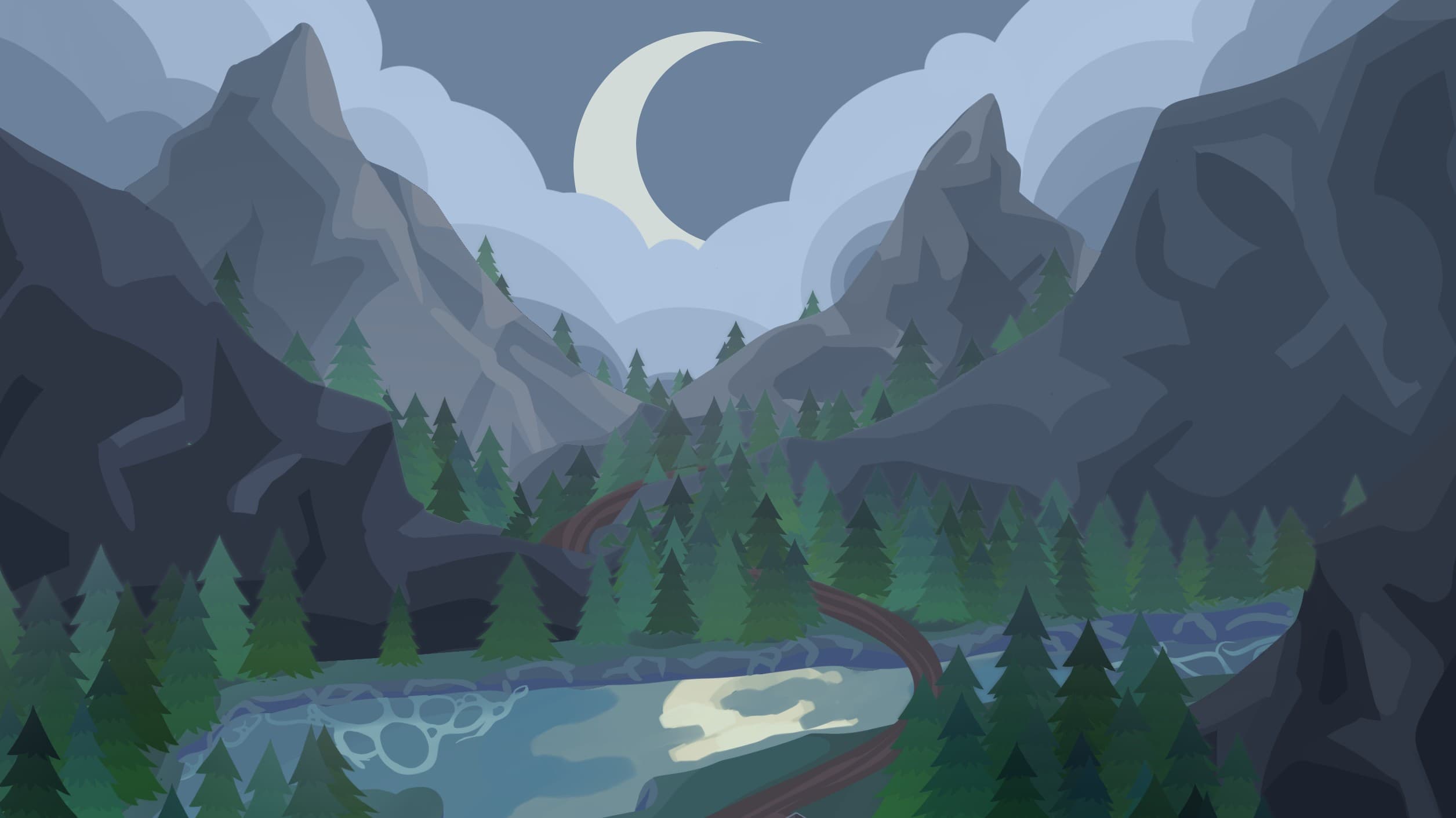 Appalachia at Night [Beginner Friendly]