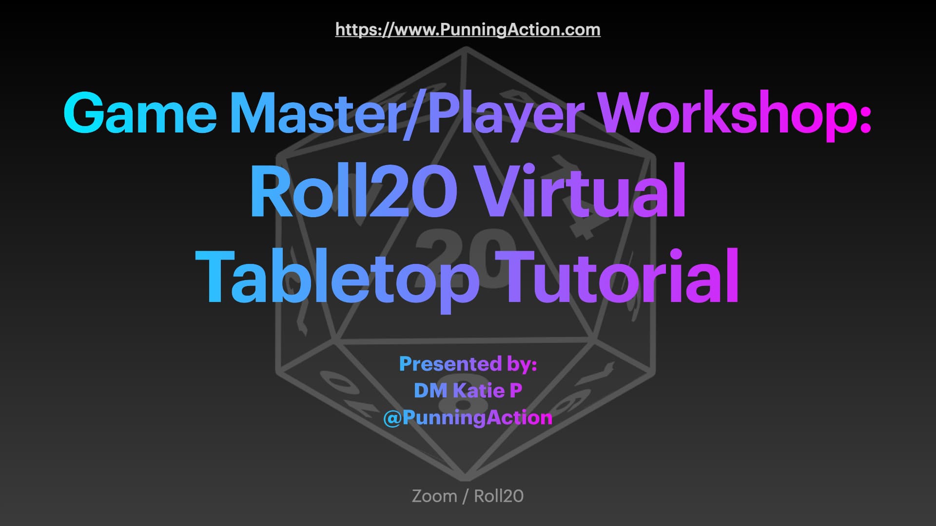 Play Game Master Online Roll20 Virtual Table Top Tutorial