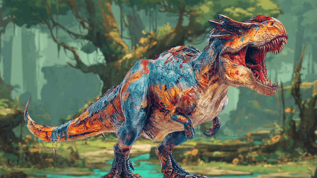 Escaping Paleo Sanctum - A Dino Filled Island - lv 3 to 6