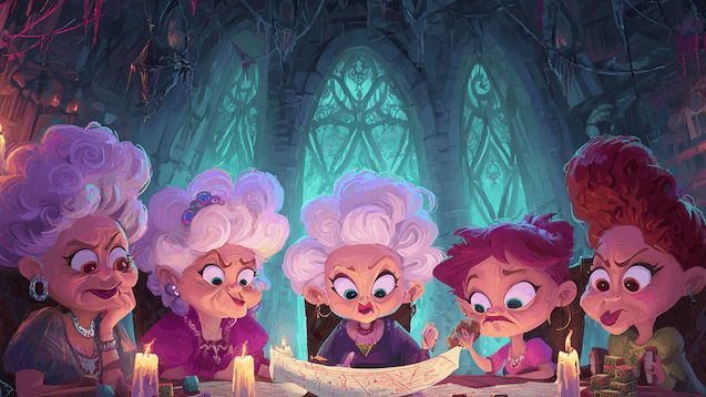 The Golden Girls in Barovia: Curse of Strahd Edition
