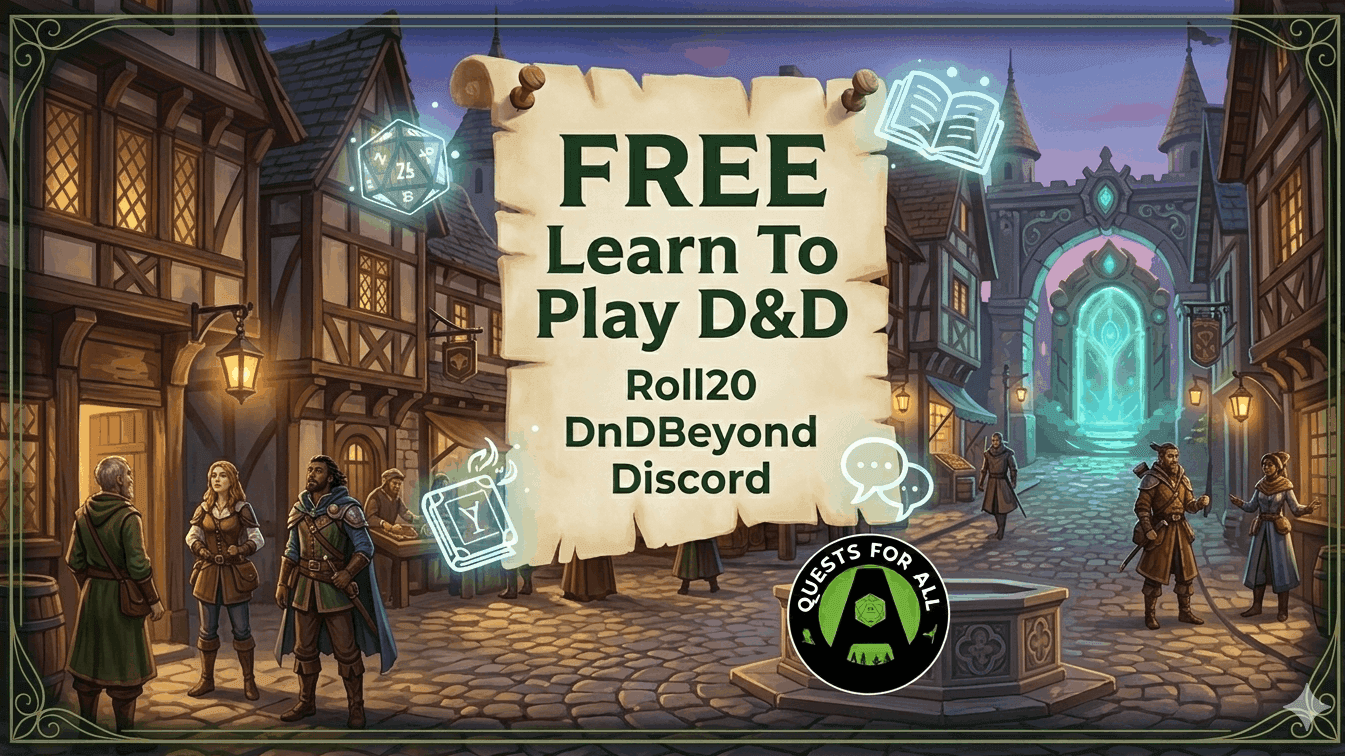 FREE Learn To Play D&D 5e Online