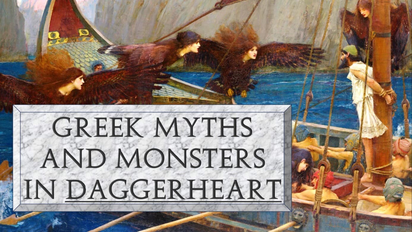 Greek Gods and Monsters ⚡Beginner-friendly Daggerheart
